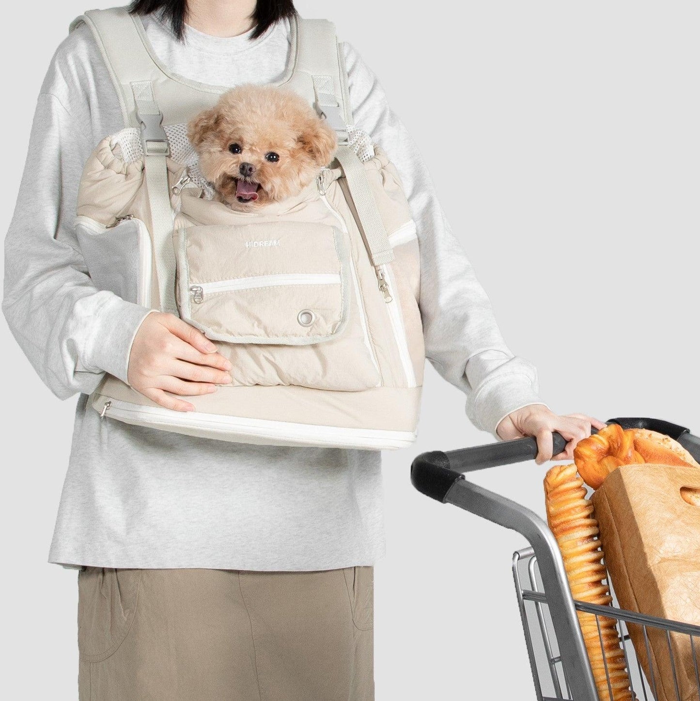 PetzyMart™ Puha Hug Carrier