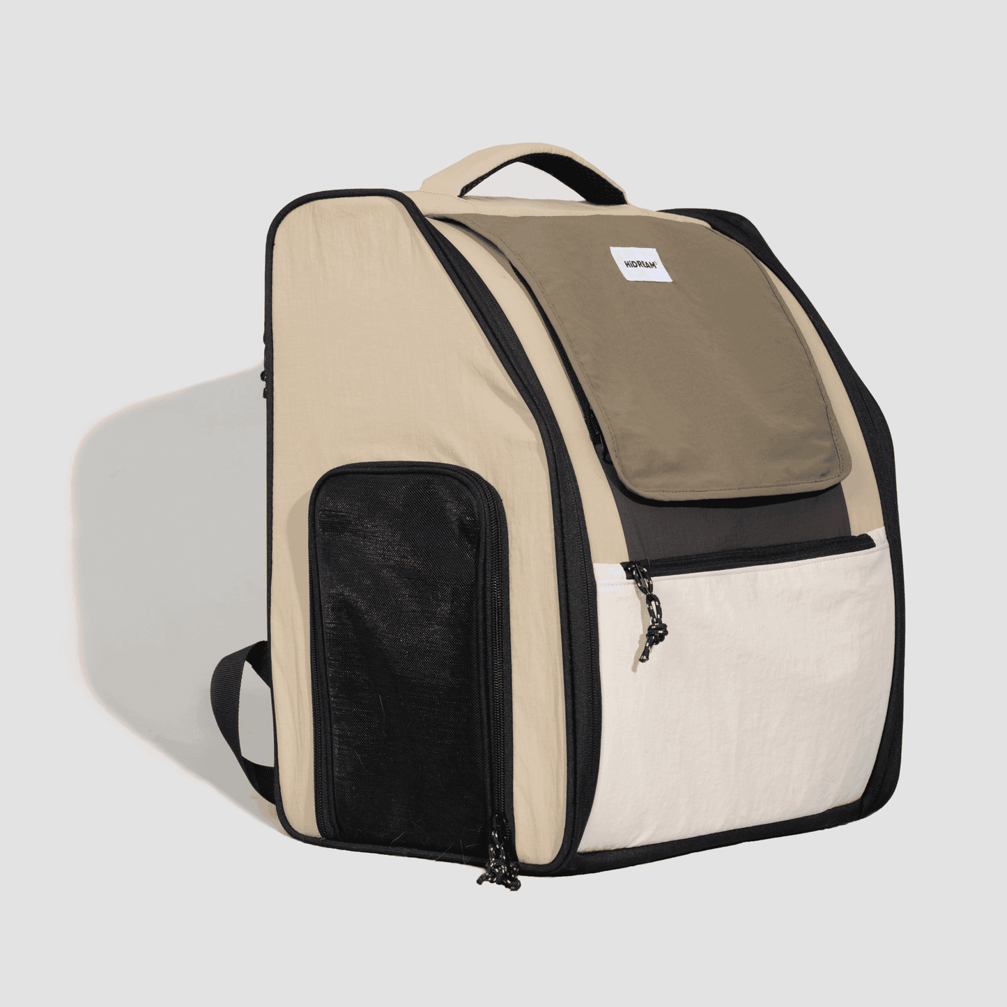 HiDREAM Pet Carrier Backpack Comfortable Adjustable Padded Shoulder Breathable Mesh - PetzyMart