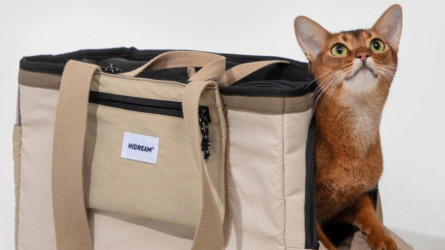 HiDREAM Fashional Pet Carrier breathable Soft Travel ShoulderBag - PetzyMart