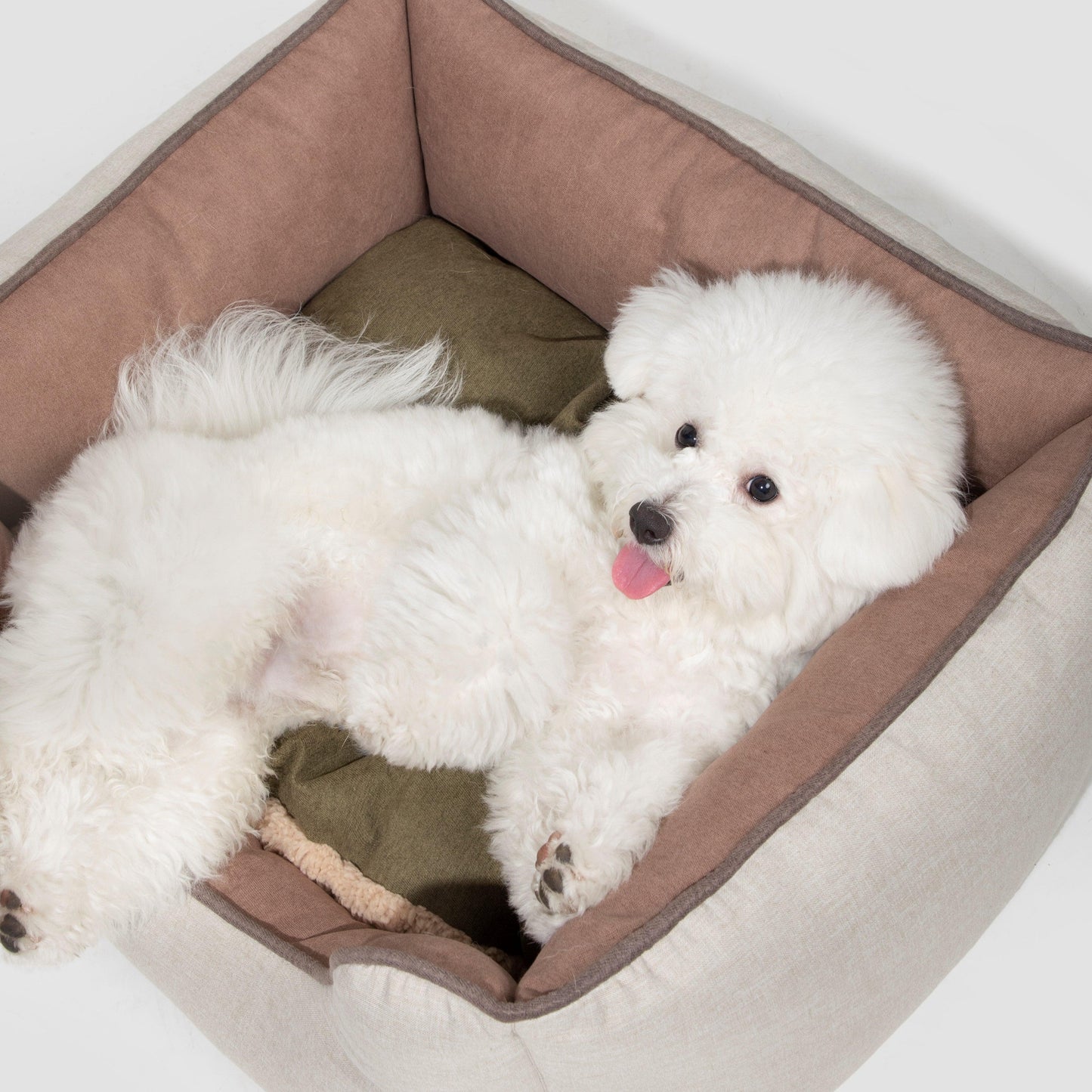 HiDREAM Soft Pet Bed All Seasons Fit Luxurious Comfort Modern Design Non-Slip Base Soft Bed for Pets - PetzyMart