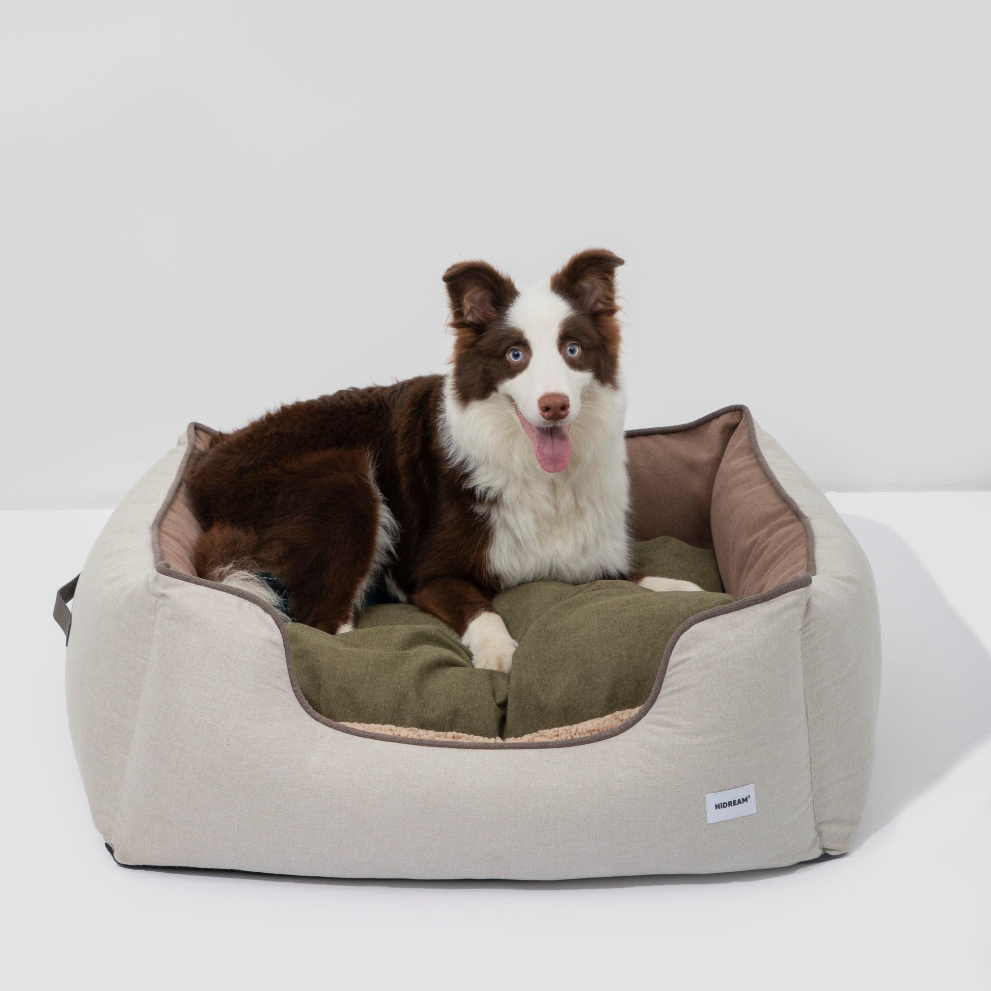 HiDREAM Soft Pet Bed All Seasons Fit Luxurious Comfort Modern Design Non-Slip Base Soft Bed for Pets - PetzyMart