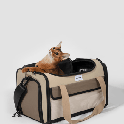 HiDREAM Pet Carrier Airline Approved Comfortable Adjustable Padded Shoulder Breathable Mesh - PetzyMart