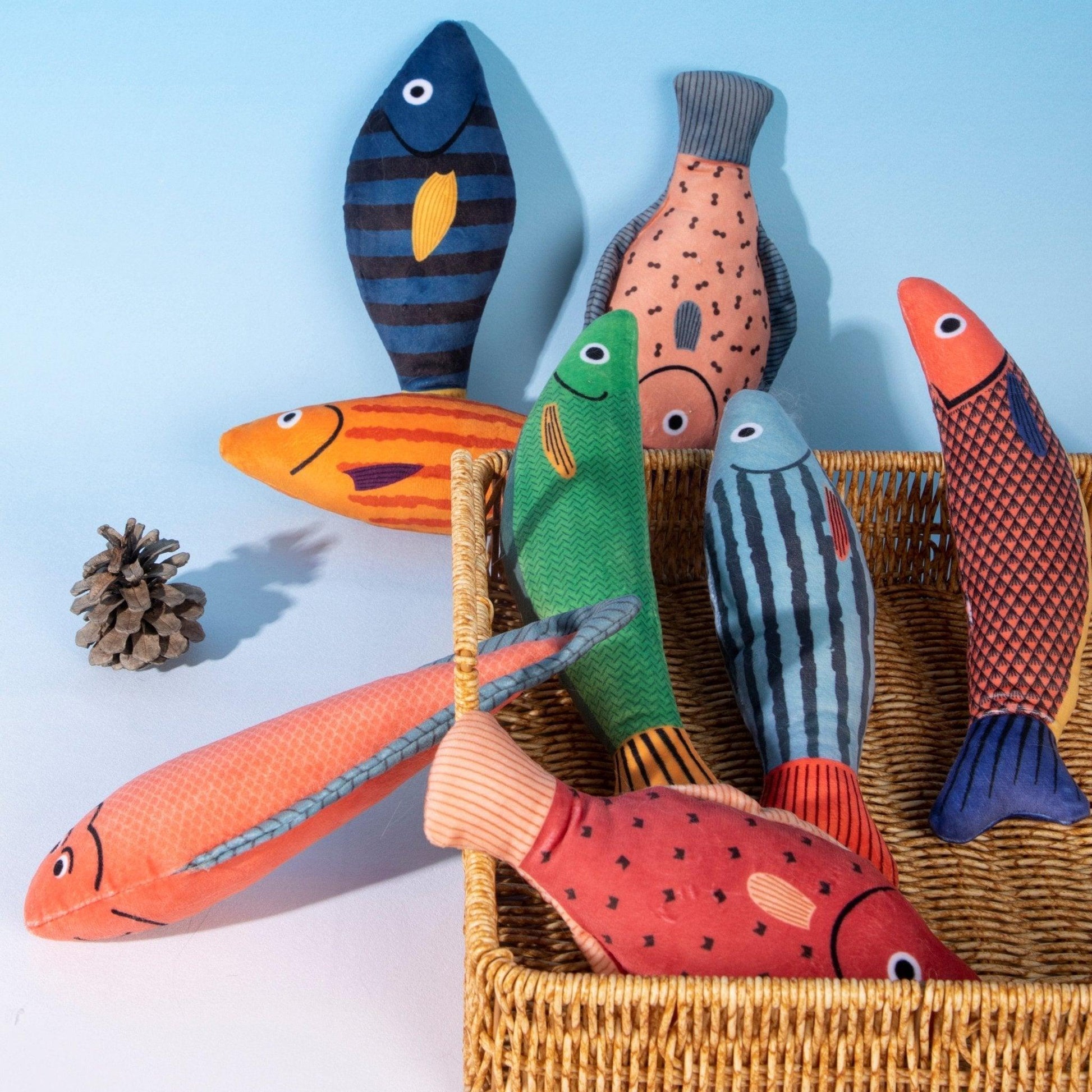 HiDREAM Catnip Fish Toy - PetzyMart