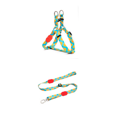 HiDREAM Colourful Series - Y Shape Dog Harness Bundle No-Pull Adjustable Soft Padded Dog Vest Harness - PetzyMart