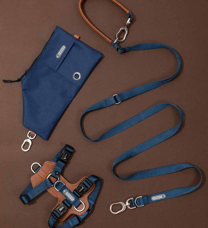 HiDREAM Dog Harness Walk Kit No Pull Dog Harness Clip-on Vest Easy Fitting All Sized Harness - PetzyMart