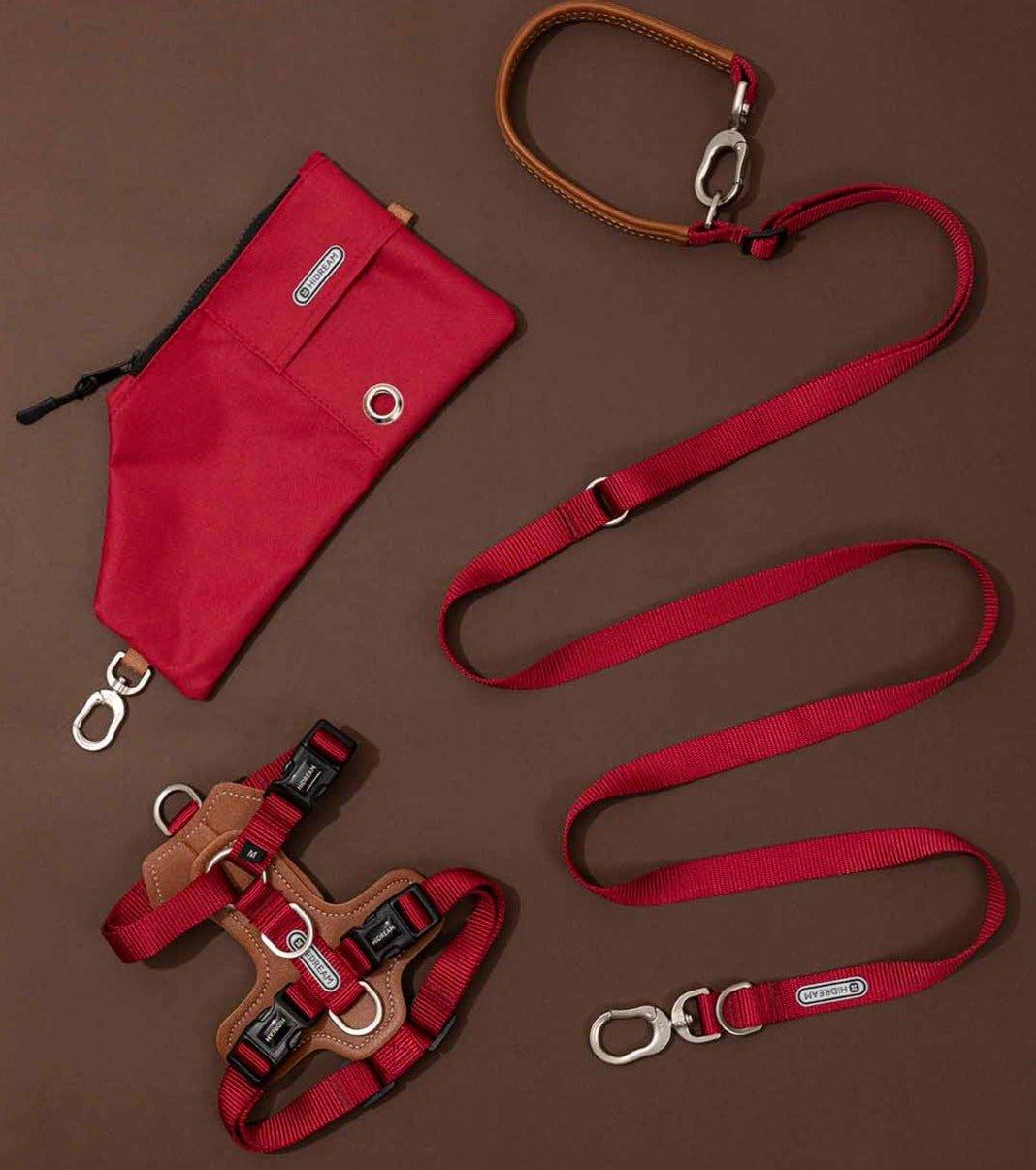 HiDREAM Dog Harness Walk Kit No Pull Dog Harness Clip-on Vest Easy Fitting All Sized Harness - PetzyMart