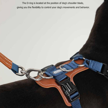 HiDREAM Dog Harness Walk Kit No Pull Dog Harness Clip-on Vest Easy Fitting All Sized Harness - PetzyMart