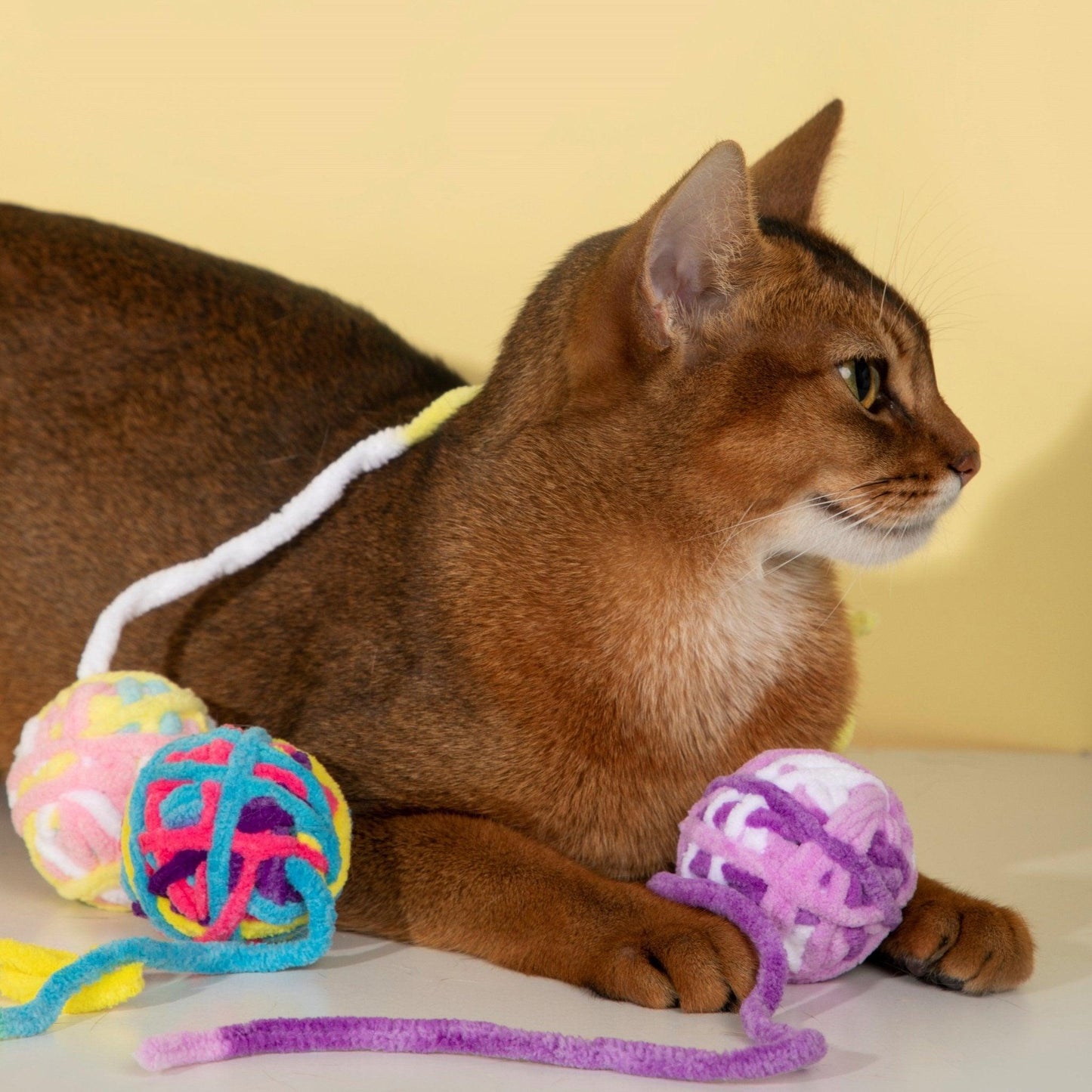 HiDREAM Hairball Bell Toys - PetzyMart