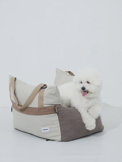 Soft Pet Bed All Seasons Fit Luxurious Comfort Modern Design Non-Slip Base Soft Bed for Pets